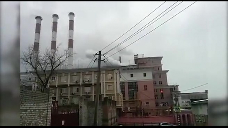 На самарской грэс потушили мощный пожар (видео)