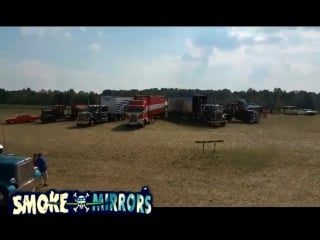 Mack kenworth peterbilt five iconic trucks together for the first time