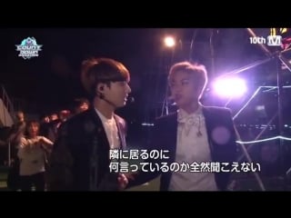 [backstage] 161027 bts @ m!countdown in jeju