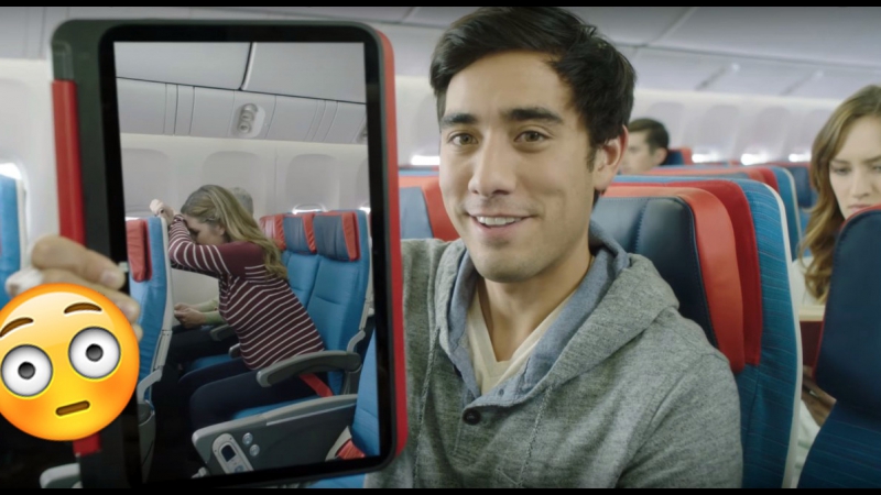 "магия монтажа" на самолете