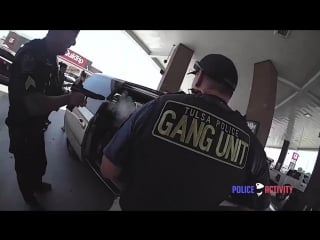 Bodycam footage shows police shootout in tulsa, oklahoma