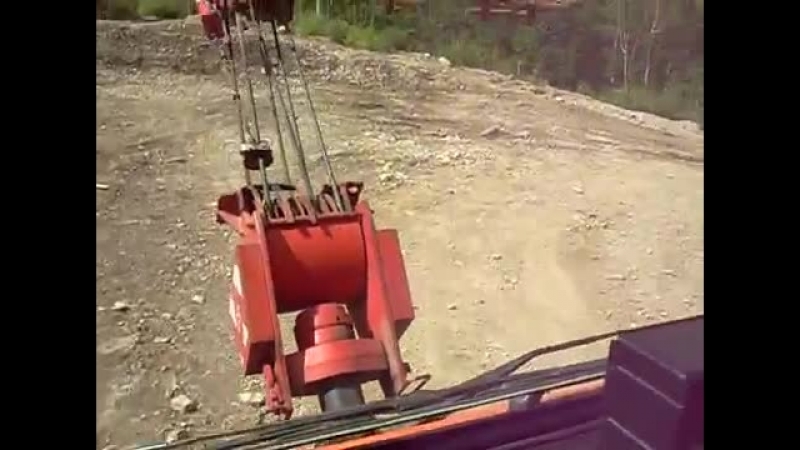 Камаз автокран по крутому спуску