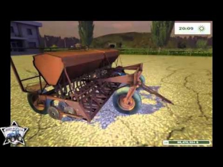 Сеялка "спз 3 6" для farming simulator 2013