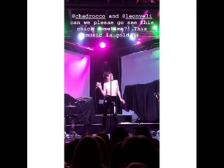 Charlotte lawrence at the “the intersection” in grand rapids, mi (10/10)