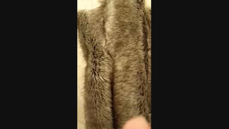 Мех "под песца", очень хорошее качество