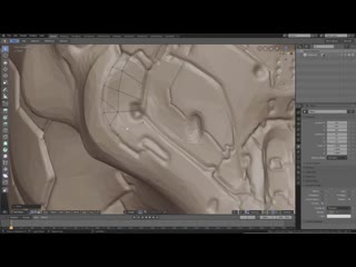 #blender 2 8 retopo timelapse