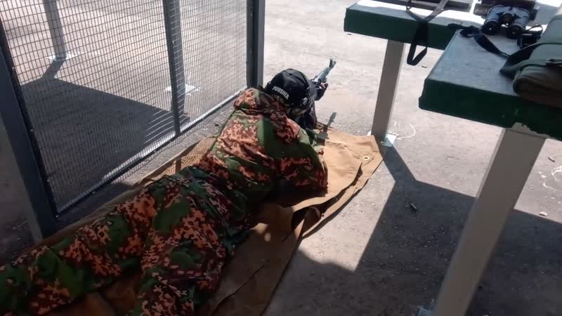 Якут стрельба с tg2 на 100 метров