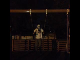 #ghostface horsing around