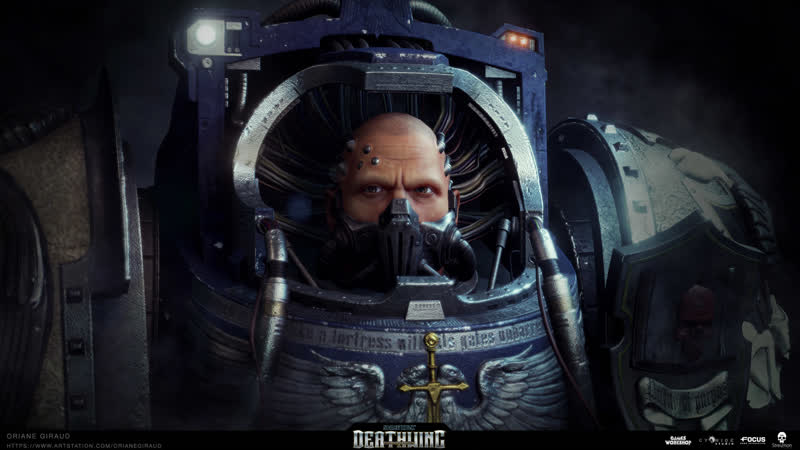 Брутальный и мрачный шутер space hulk deathwing / прохождение на стриме (жесть мясо 18+)