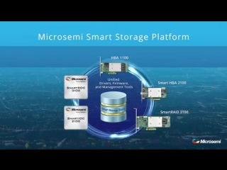 Microsemi adaptec smartraid 3100, smarthba 2100, and hba 1100