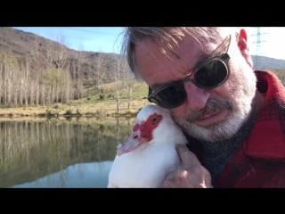 Sam neill @twopaddocks back home with charlie