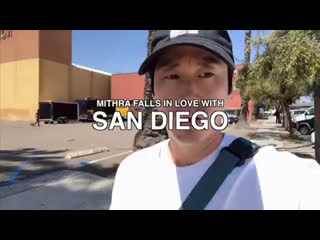 Mithra falls in love with san diego