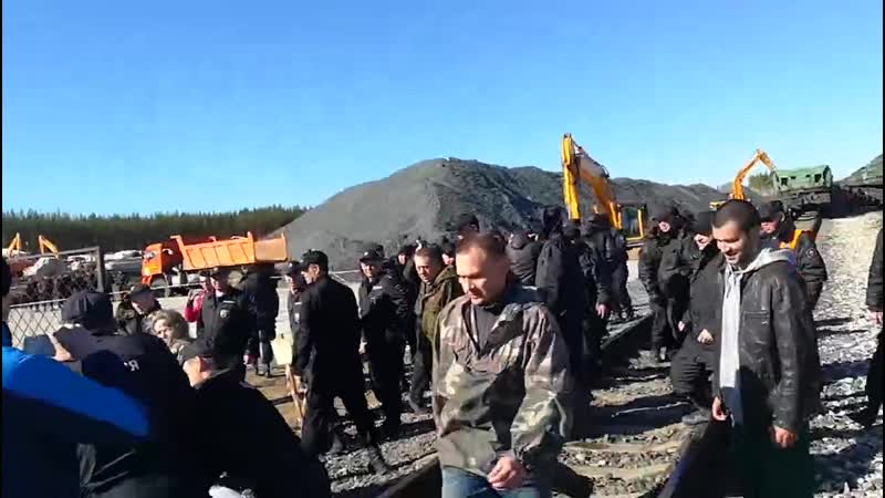 Задержание древарха в шиесе