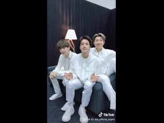 191031 bts tiktok jin, rm, suga