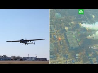 Удар беспилотников по технике всу