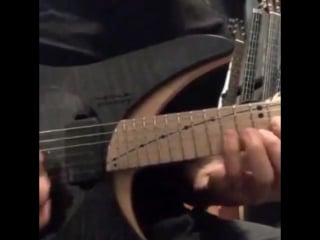 Practicing a cyclical solo idea for japanese prog porn meisters vomit remnants