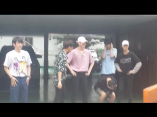 [fancam] 160724 got7 ggg перед зданием jyp (часть 1)