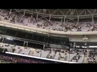 [fancam] 161119 exo @ monster mv on screen and aeri's did their fanchants