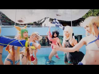 [sheers hd pv]fate grand order 2019 summer cosplay video