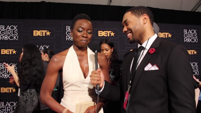 Интервью данай на мероприятии «black girls rock»