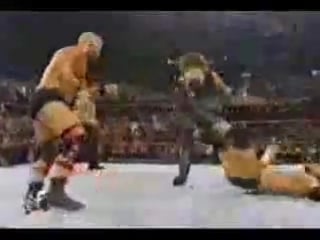 Stone cold steve austin and triple h vs kane and undertaker backlash 2001