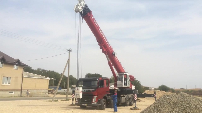 Кс 65721 автокран галичанин г п 60 тонн на базе volvo