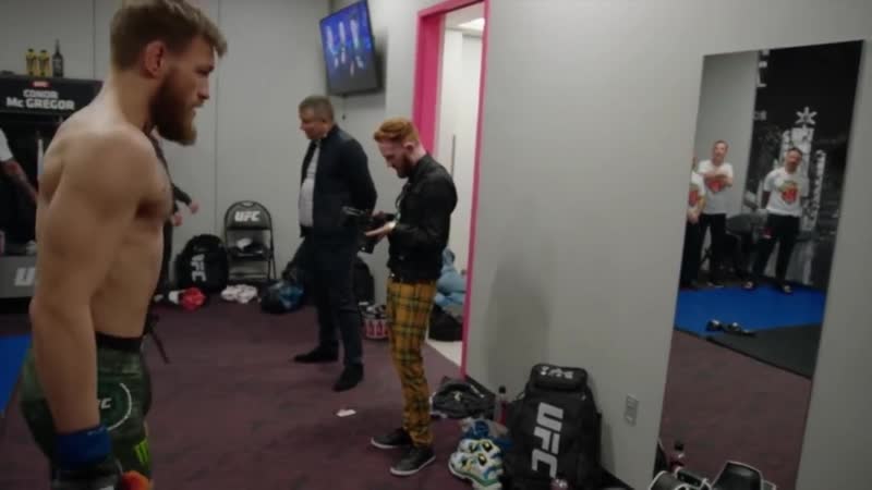 Видео из раздевалки конора макгрегора до и после боя с хабибом нурмагомедовым на ufc 229