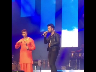 Atifaslam #sonunigam " kal ho naa ho" live at los angels 18/09/2016