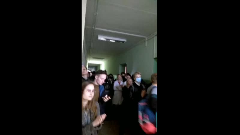 Студенты и преподаватели бгту присоединились к забастое (3)