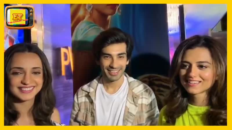 Sanaya irani, mohit sehgal and riddhi dogra and bhavika sharma at alaadin screening