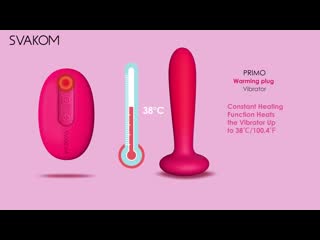 Primo a prostate massager for male and g spot vibrator for female by svakom