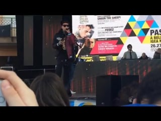 Fedez саундчек (bellaria igea marina 26/03/2016)