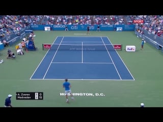 Alexander zverev vs daniil medvedev washington 2017 highlights