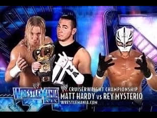 Wrestlemania xix (19) 30 03 2003 matt hardy vs rey mysterio