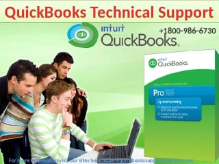 Quickbooks customer service and support number +1800 986 6730