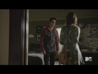 Stiles & lydia scene (5x05) rus sub