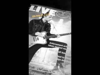 Matt goff instagram stories 30/01/18