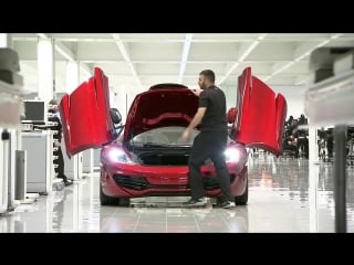 Так собирают суперкар mclaren assembling supercar mclaren