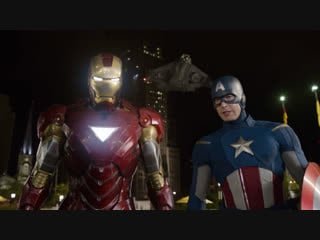 Iron man & captain america "легенды никогда не умирают"