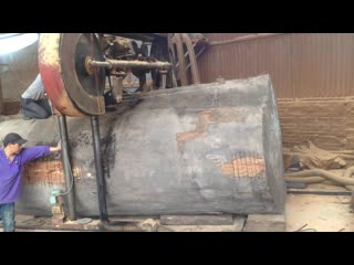 Awesome biggest wood sawmill fastest cutting work heavy sawmill machine woodwo