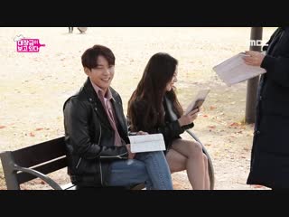 [backstage] 15 11 2018 минхёк @ dae jang geum is watching