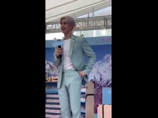 [fancam] 190419 chando face mask festival в ухане