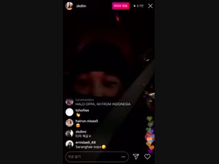 [video] 181204 kai instagram live cut