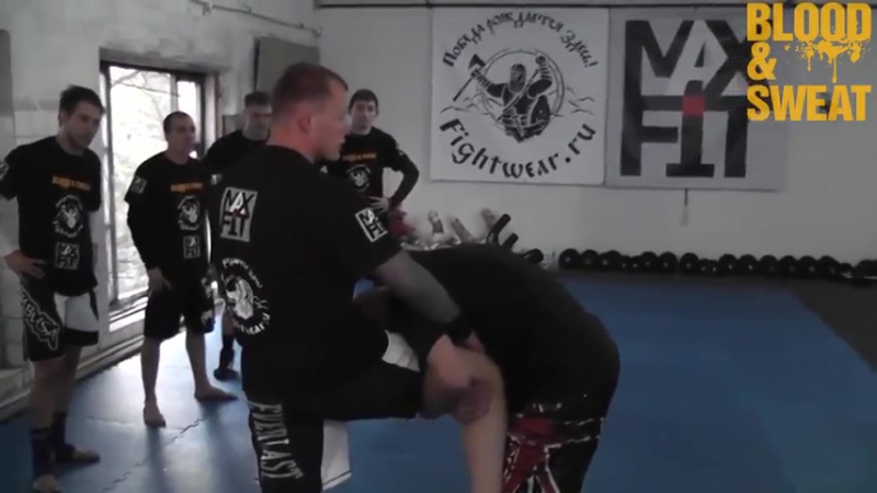 Александр шлеменко защита от прохода в одну ногу, в1