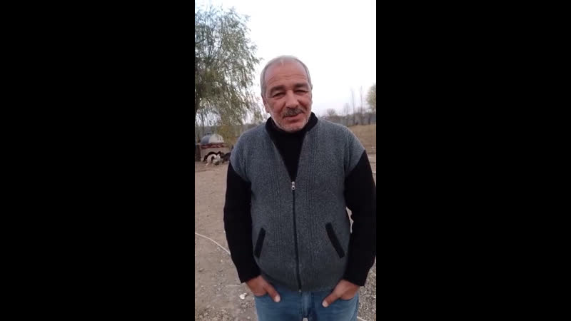 Азербайджанский ветеран и его семья живут в палатке