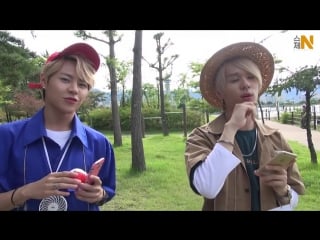 160714 taeho, ungjae @ idol pokemon go