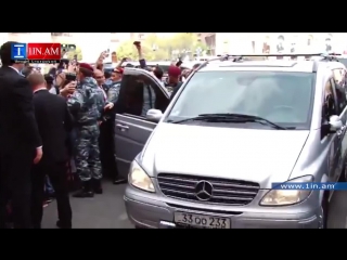 Armenia mariott hotel after meeting with hovik abrahamyan