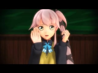 [mmd] kawakami mai musaigen no phantom world / мириады цветов фантомного мира [donut hole]