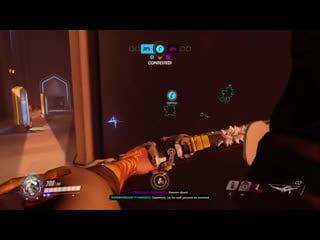 Finally got hanzos cute spray (i aint a hanzo main so i felt proud my aim is bad ik)