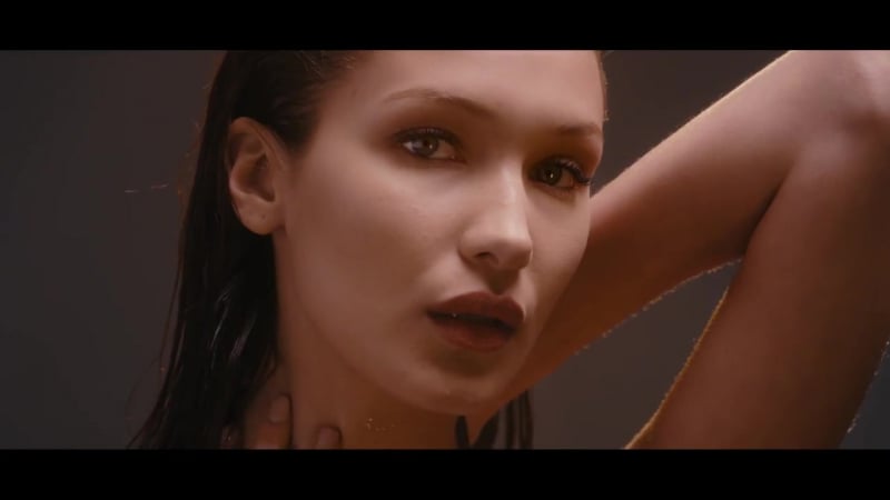 Bella hadid 80s poster girl teen vogue